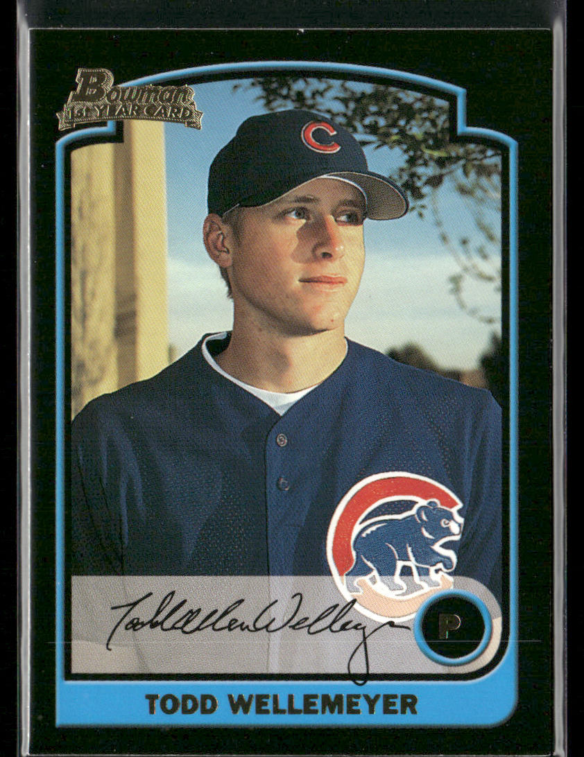 Todd Wellemeyer 2003 Bowman #322 RC Chicago Cubs