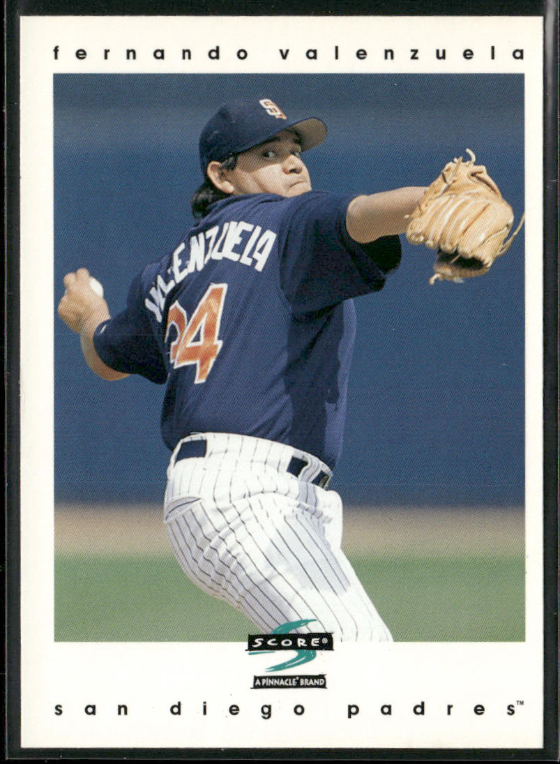 Fernando Valenzuela 1997 Score #272 San Diego Padres