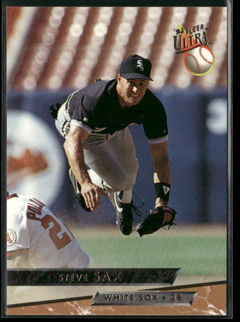 Steve Sax 1993 Ultra #179 Chicago White Sox