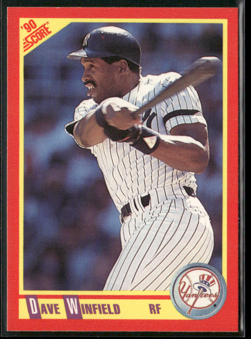 Dave Winfield 1990 Score #307 New York Yankees