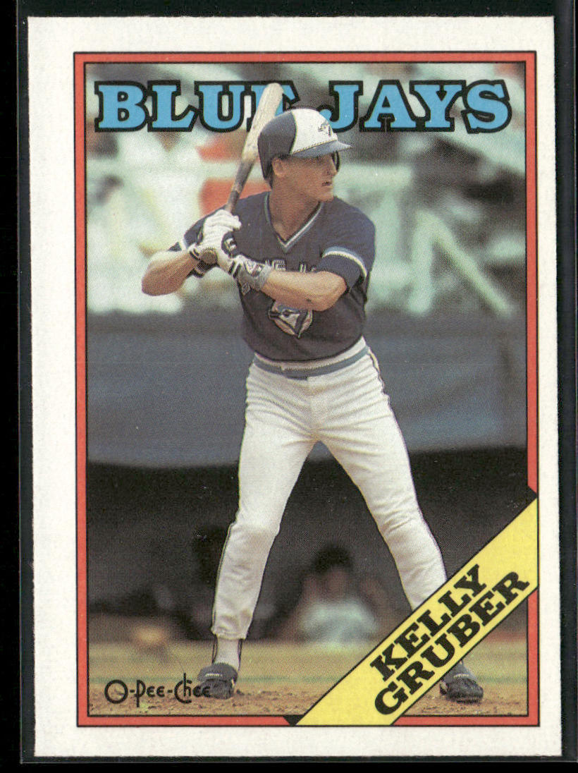 Kelly Gruber 1988 Topps #113 Toronto Blue Jays
