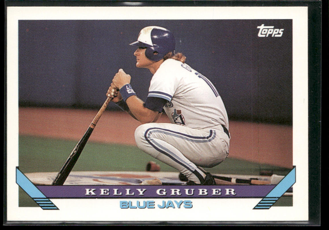 Kelly Gruber 1993 Topps #628 Toronto Blue Jays
