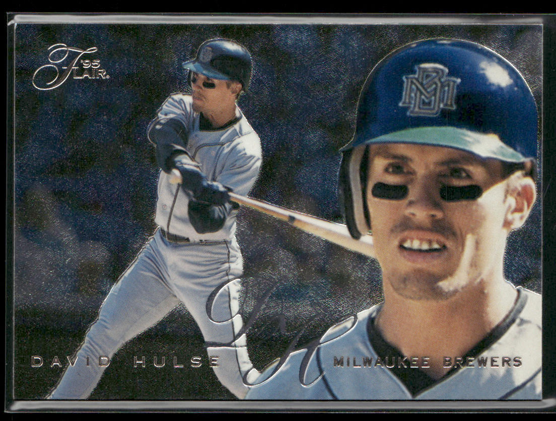 David Hulse 1995 Flair #271 Milwaukee Brewers