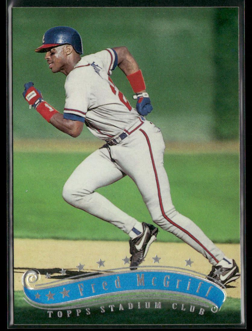 Fred McGriff 1997 Stadium Club #47 Atlanta Braves