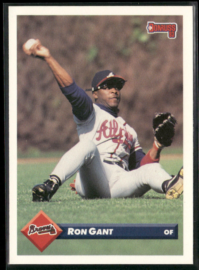 Ron Gant 1993 Donruss #210 Atlanta Braves