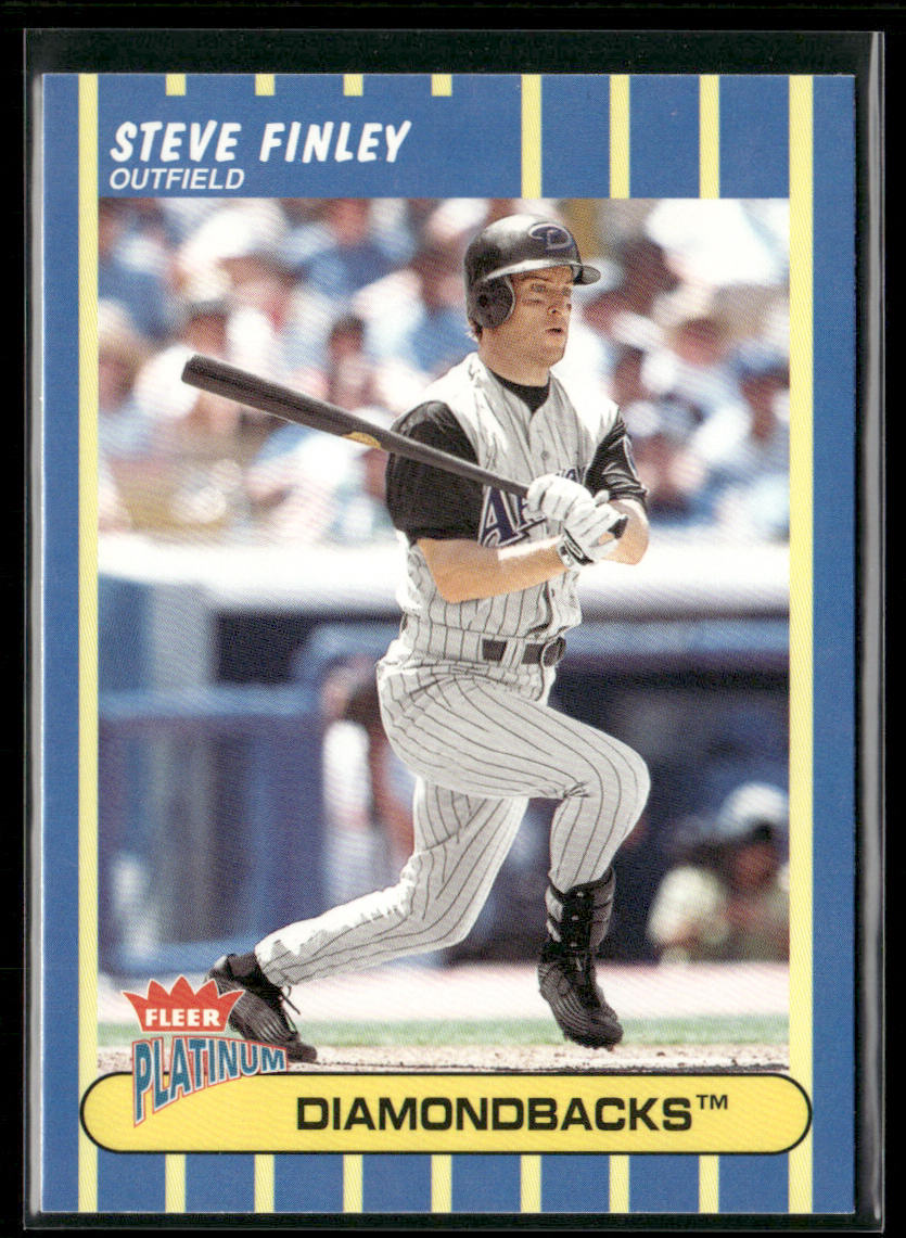 Steve Finley 2003 Fleer Platinum #93 Arizona Diamondbacks