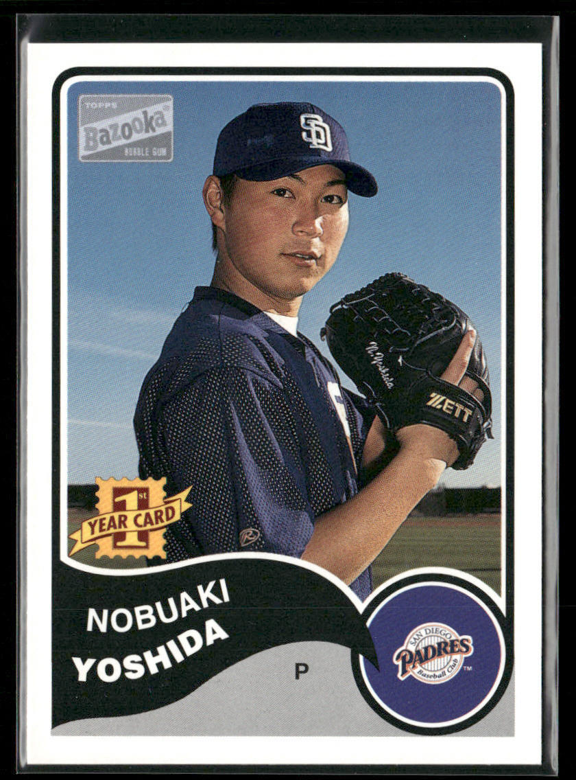 Nobuaki Yoshida 2003 Bazooka #103 RC San Diego Padres