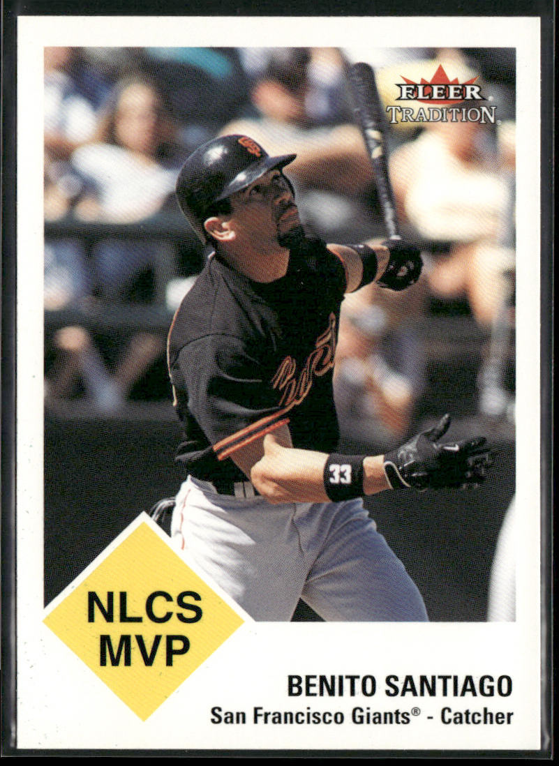 Benito Santiago 2003 Fleer Tradition #423 San Francisco Giants