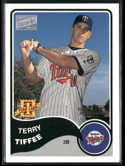 Terry Tiffee 2003 Bazooka #176 RC Minnesota Twins