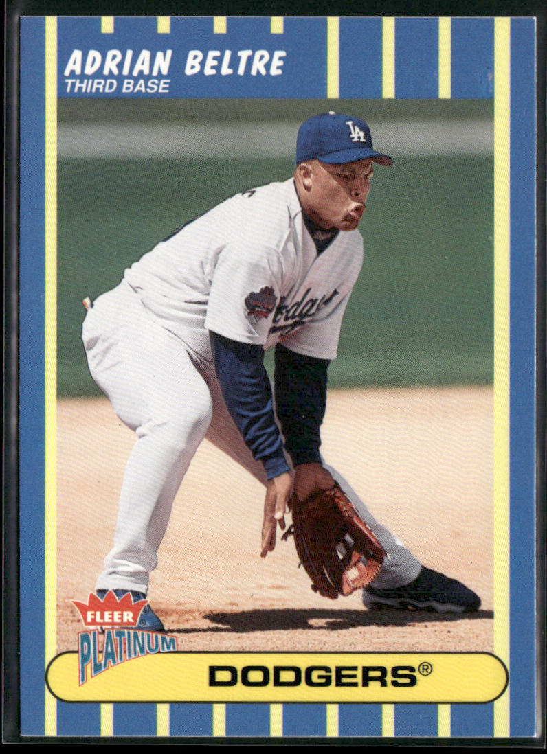 Adrian Beltre 2003 Fleer Platinum #40 Los Angeles Dodgers