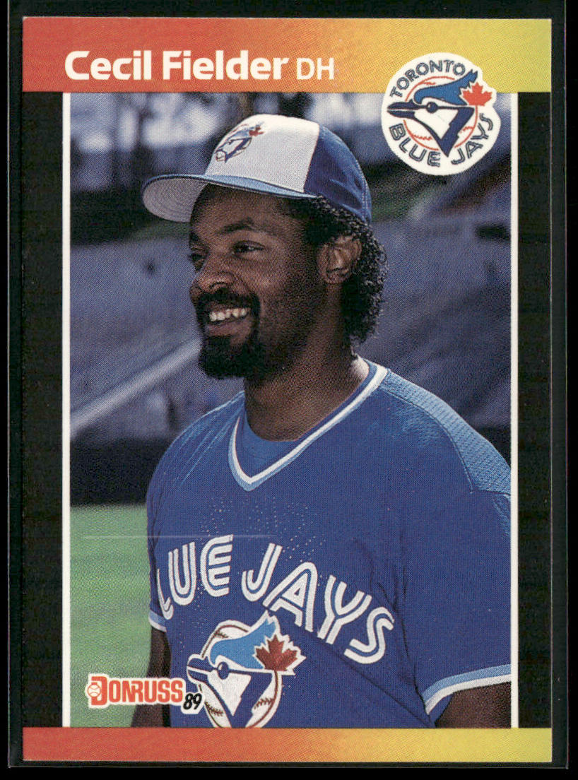 Cecil Fielder 1989 Donruss #442 Toronto Blue Jays