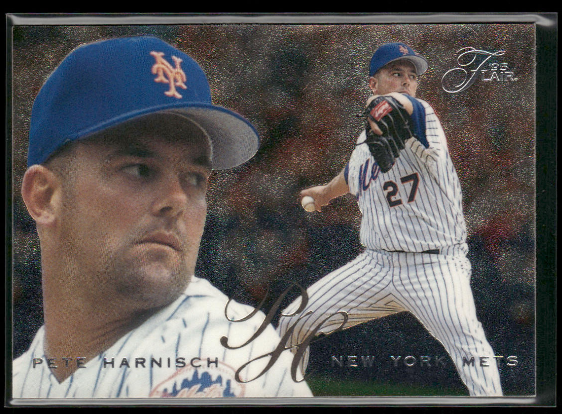 Pete Harnisch 1995 Flair #384 New York Mets
