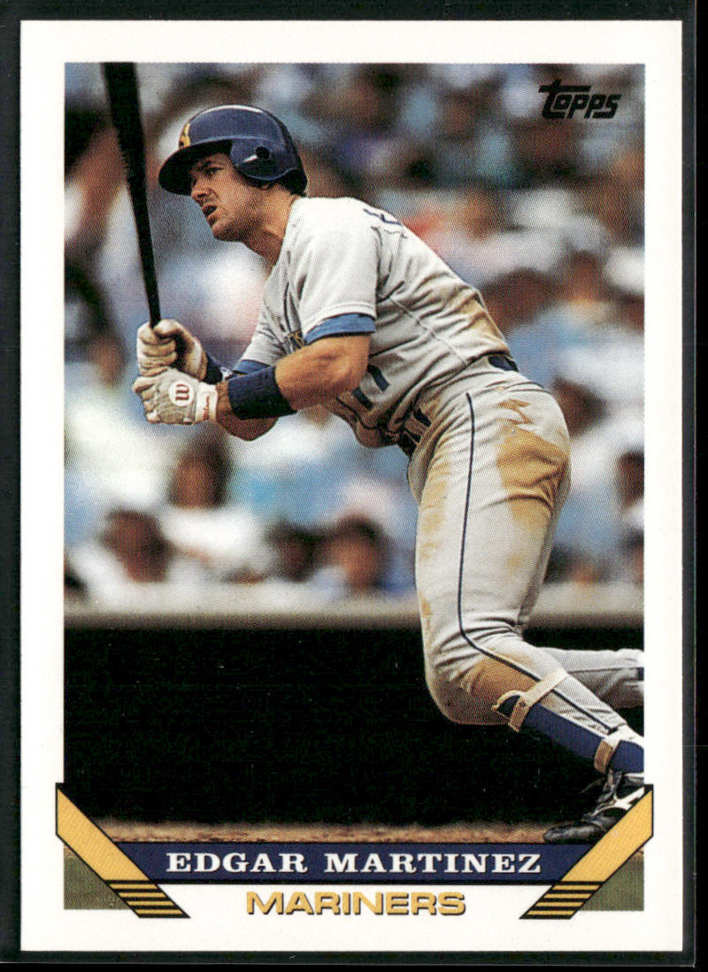 Edgar Martinez 1993 Topps #315 Seattle Mariners
