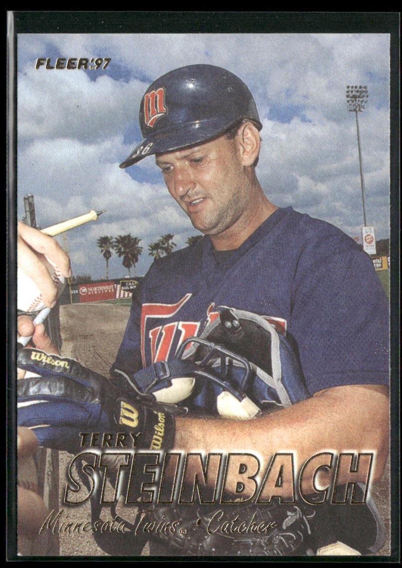 Terry Steinbach 1997 Fleer #540 Minnesota Twins