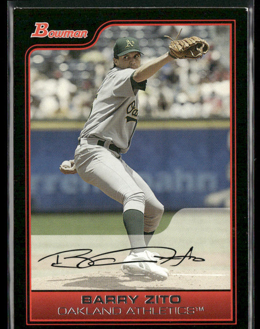 Barry Zito 2006 Bowman #17 Oakland Athletics