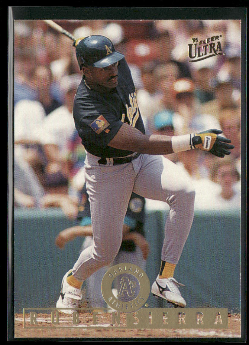 Ruben Sierra 1995 Ultra #96 Oakland Athletics