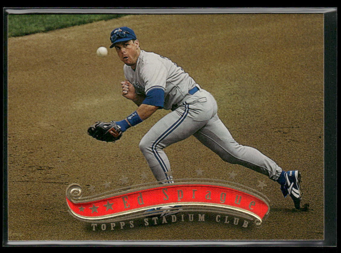 Ed Sprague 1997 Stadium Club #25 Toronto Blue Jays