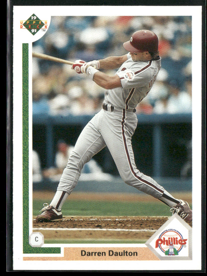 Darren Daulton 1991 Upper Deck #408 Philadelphia Phillies