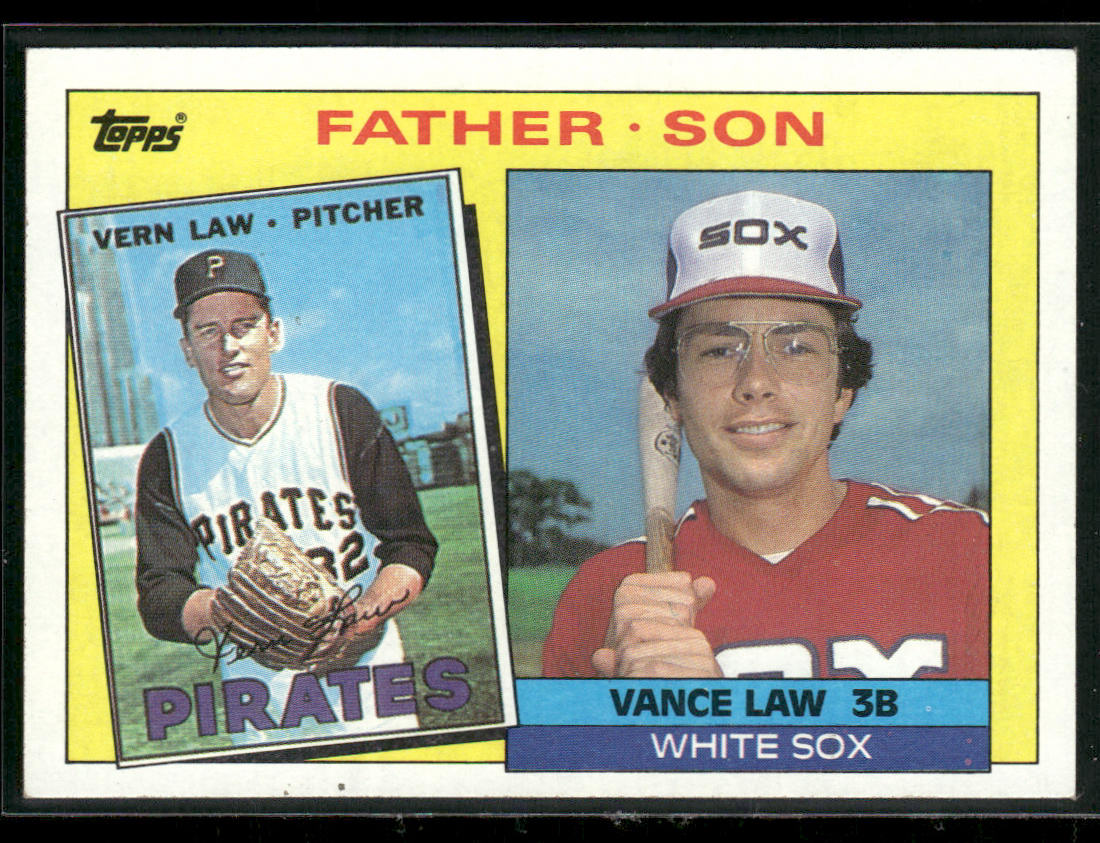 Vern Law / Vance Law F&amp;S 1985 Topps #137