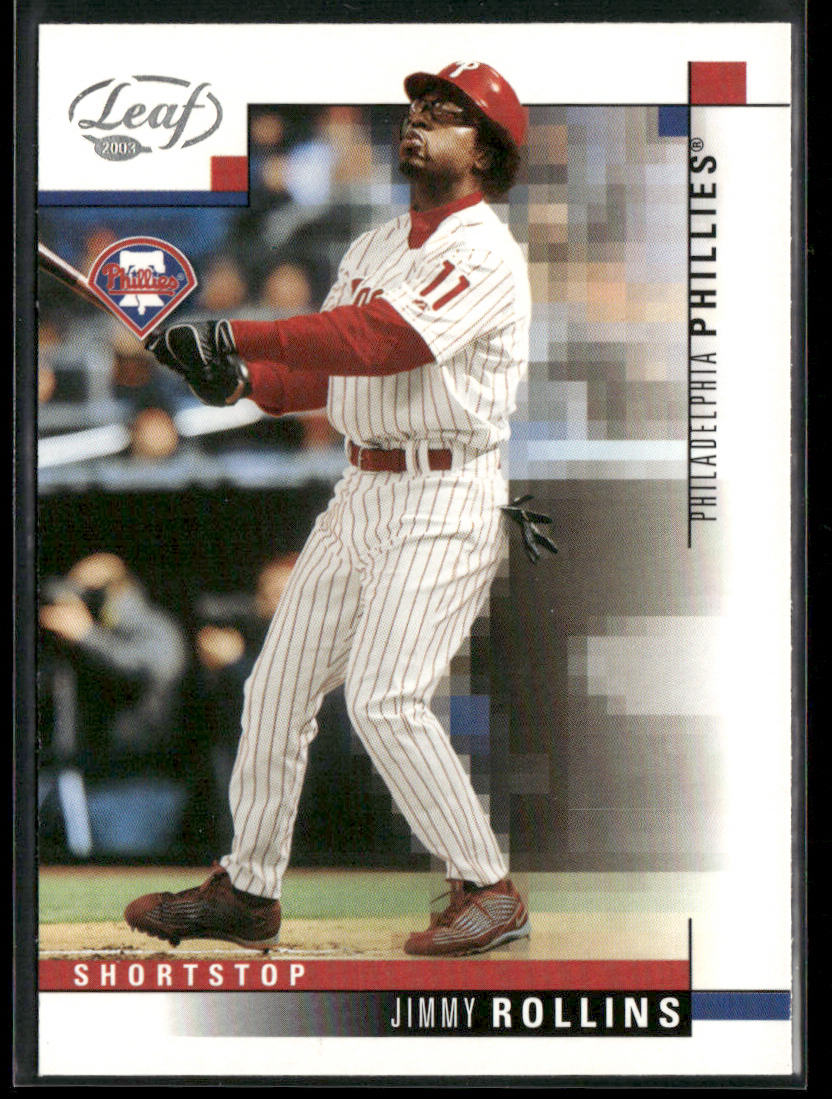 Jimmy Rollins 2003 Leaf #213 Philadelphia Phillies