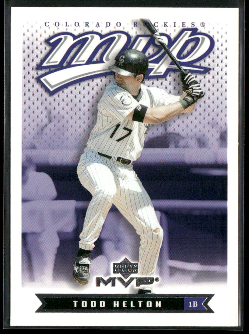 Todd Helton 2003 Upper Deck MVP #65 Colorado Rockies