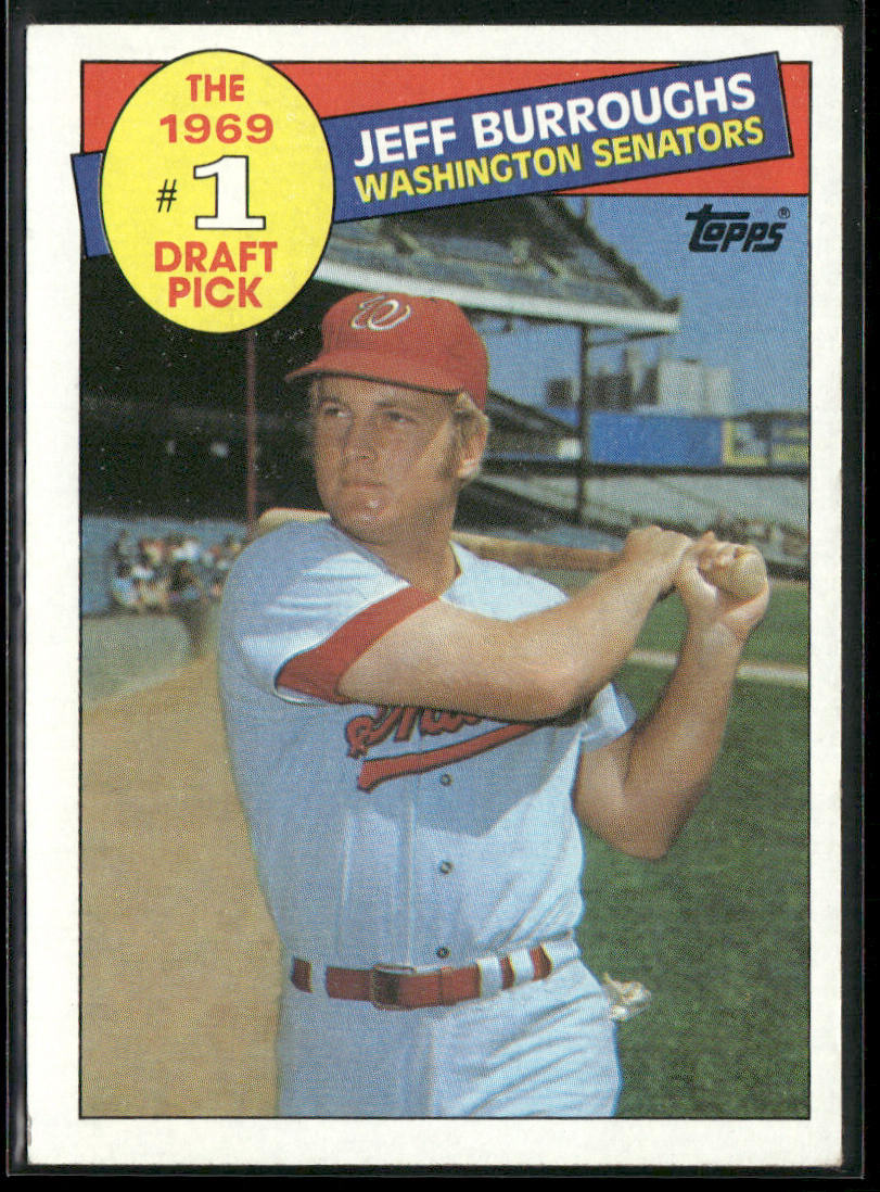 Jeff Burroughs 1985 Topps #272 Washington Senators