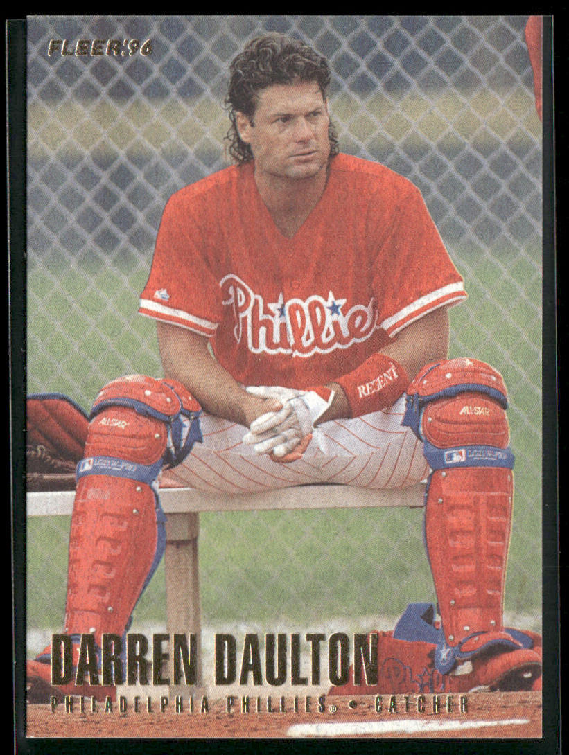 Darren Daulton 1996 Fleer #494 Philadelphia Phillies