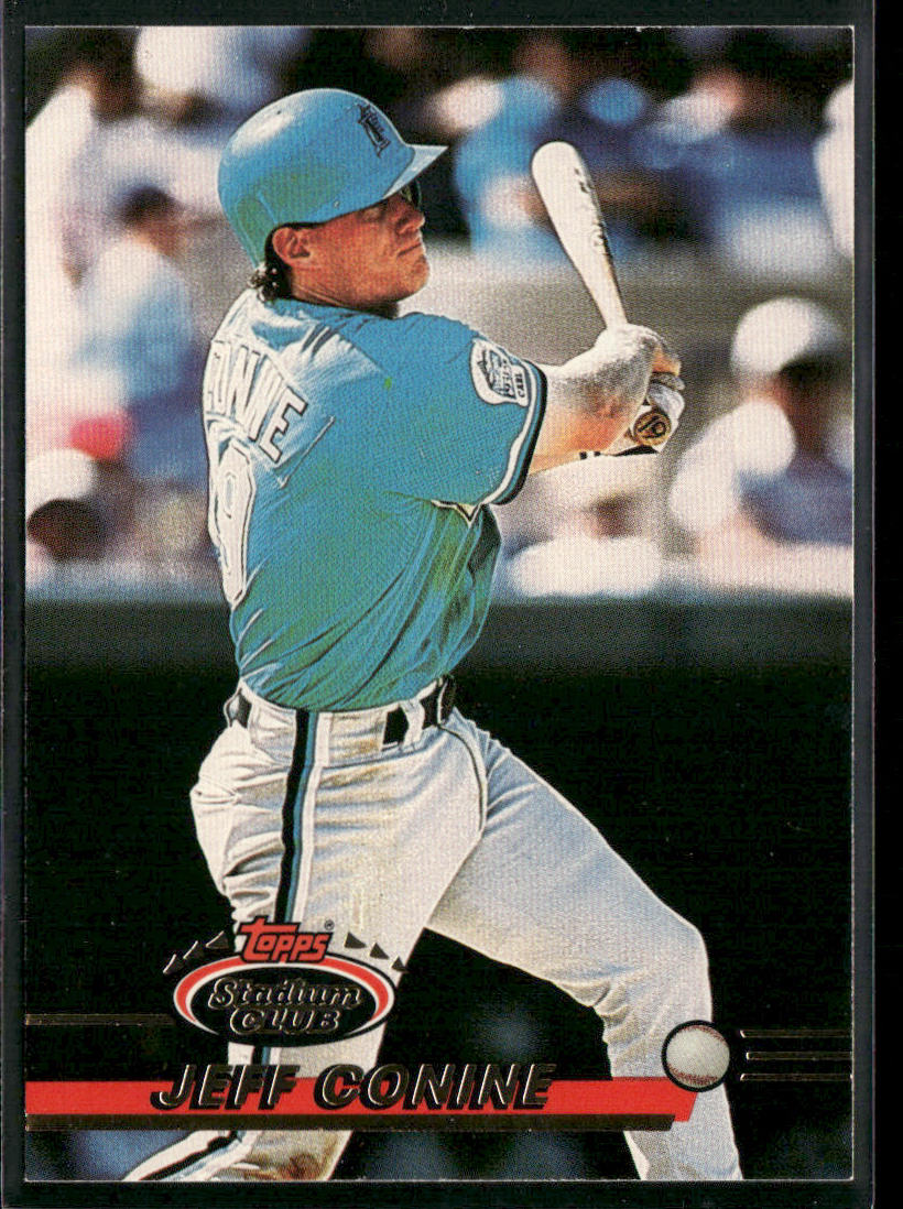 Jeff Conine 1993 Stadium Club #340 Florida Marlins