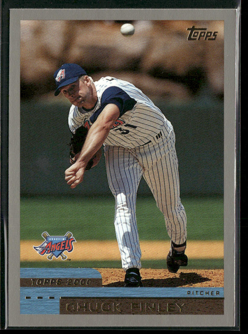 Chuck Finley 2000 Topps #128 Anaheim Angels