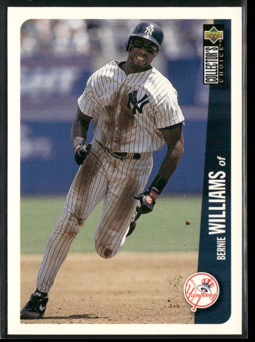 Bernie Williams 1996 Collector's Choice #637 New York Yankees