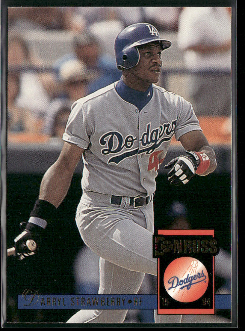 Darryl Strawberry 1994 Donruss #292 Los Angeles Dodgers