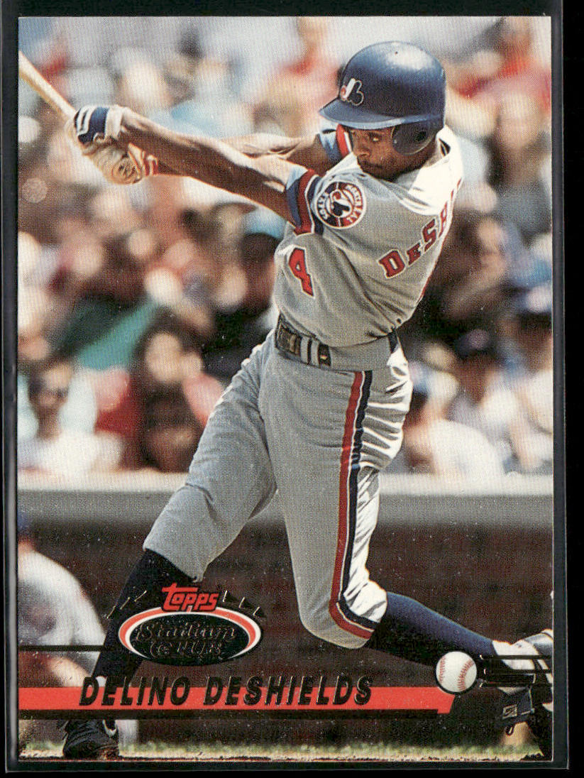 Delino DeShields 1993 Stadium Club #78 Montreal Expos