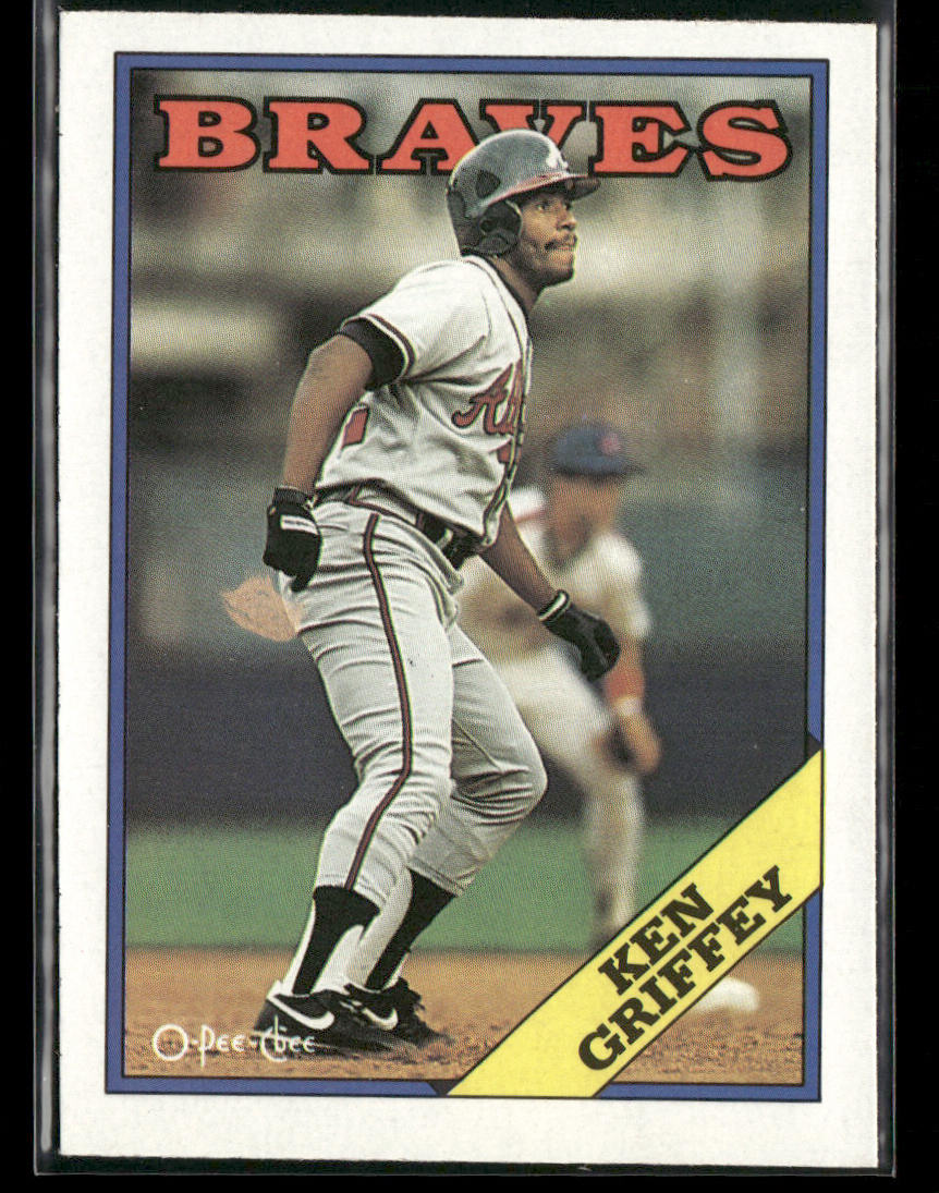 Ken Griffey 1988 Topps #443 Atlanta Braves