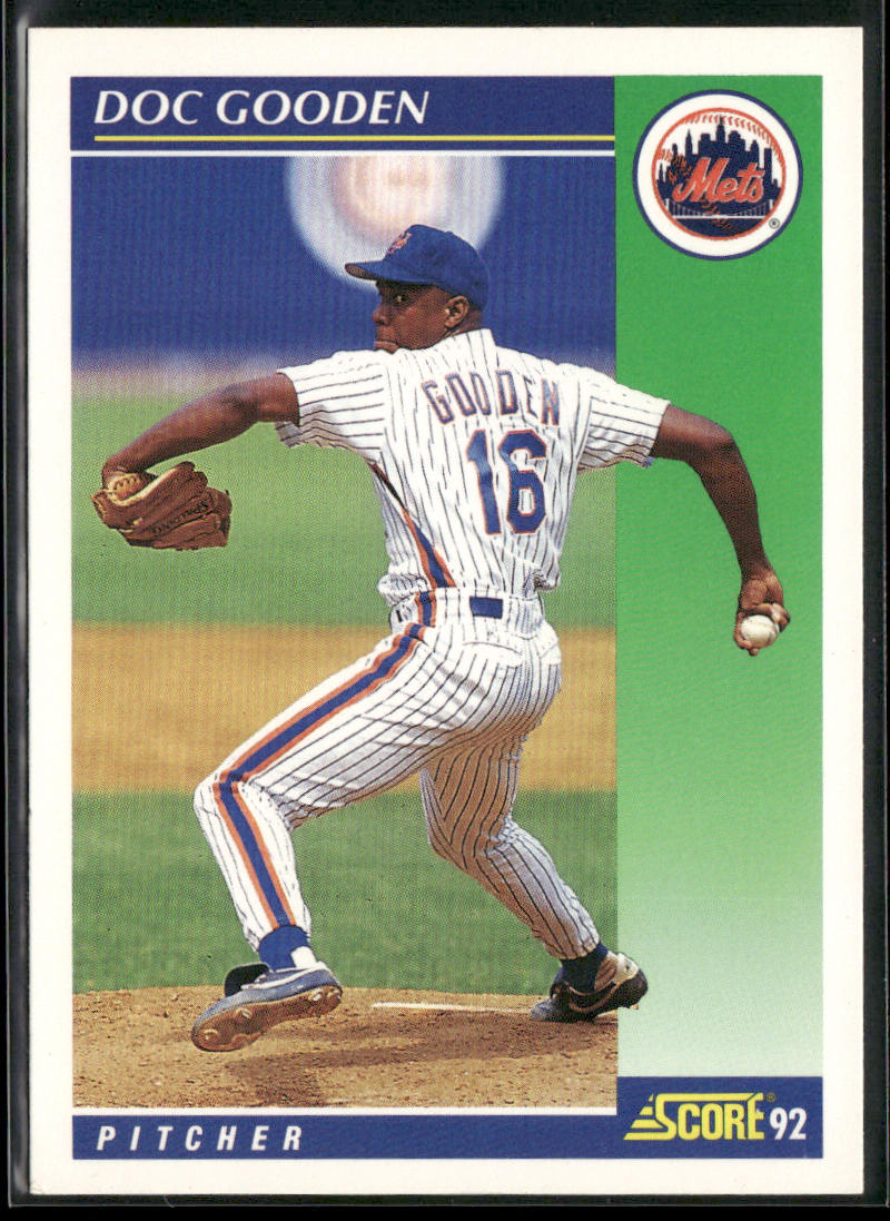 Doc Gooden 1992 Score #10 New York Mets