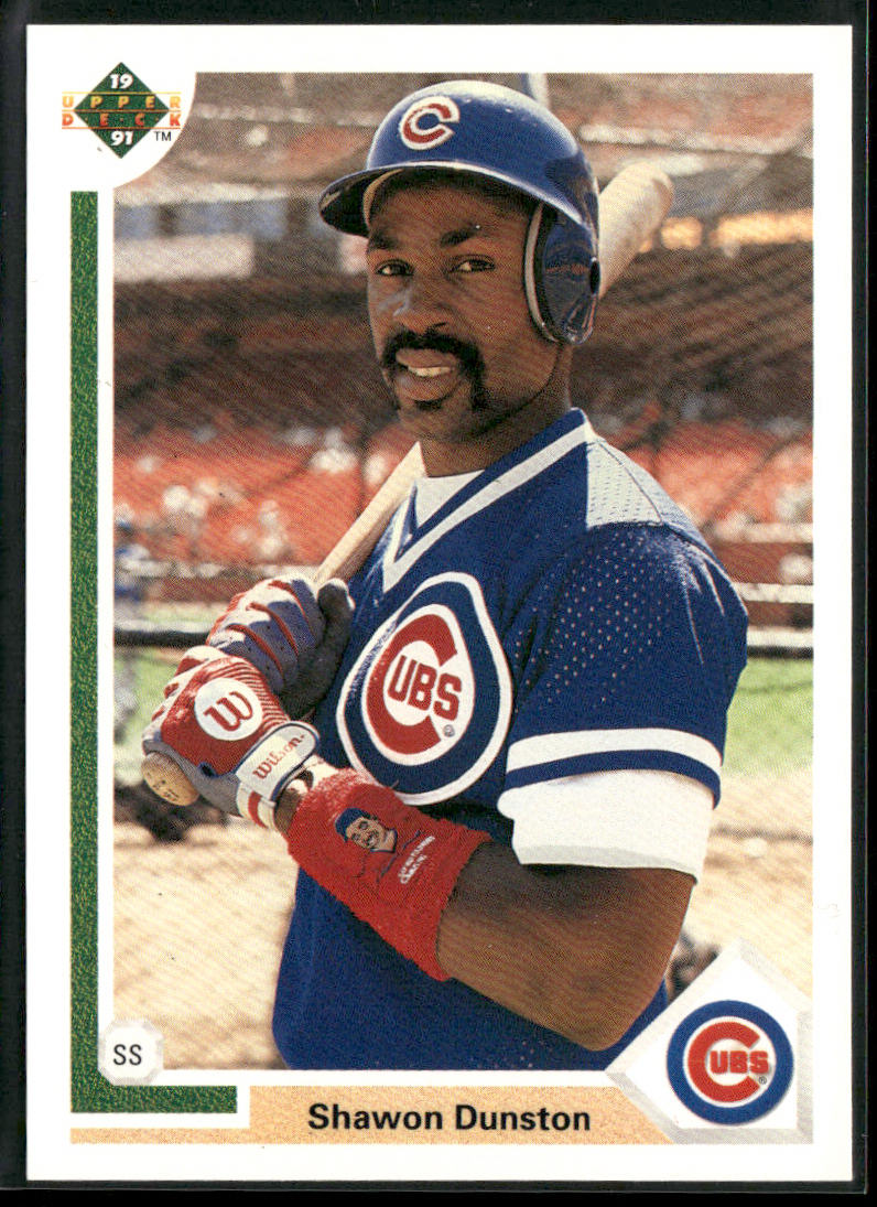 Shawon Dunston 1991 Upper Deck #111 Chicago Cubs