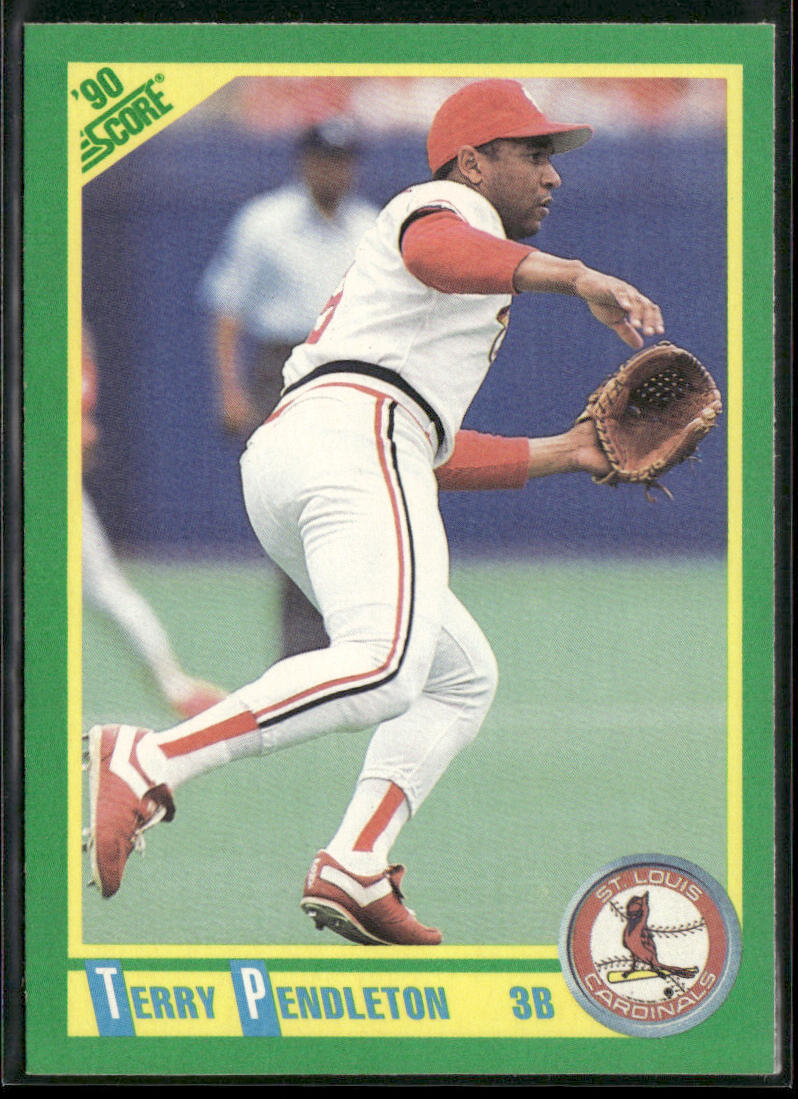 Terry Pendleton 1990 Score #208 St. Louis Cardinals