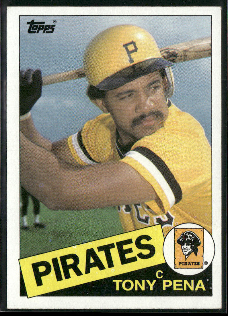 Tony Pena 1985 Topps #358 Pittsburgh Pirates