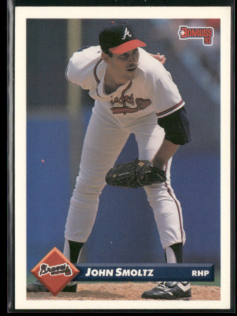 John Smoltz 1993 Donruss #130 Atlanta Braves