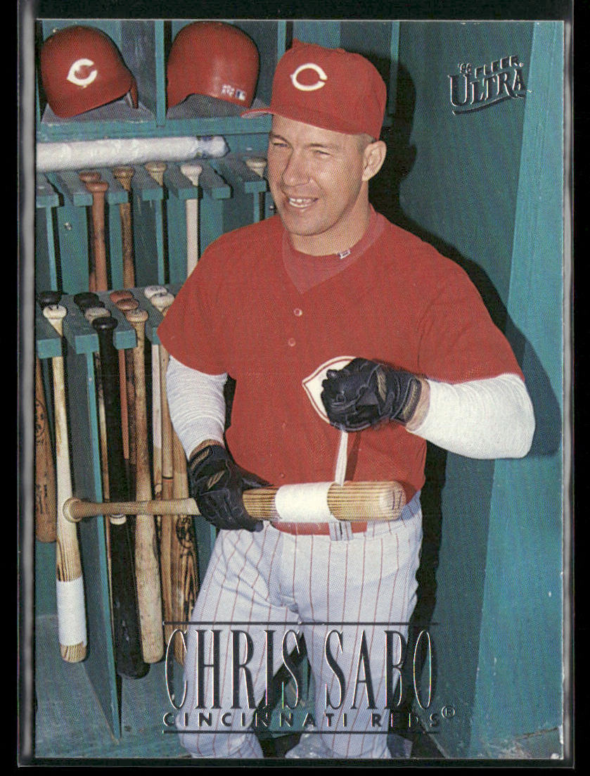 Chris Sabo 1996 Ultra #466 Cincinnati Reds