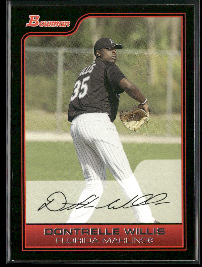 Dontrelle Willis 2006 Bowman #174 Florida Marlins