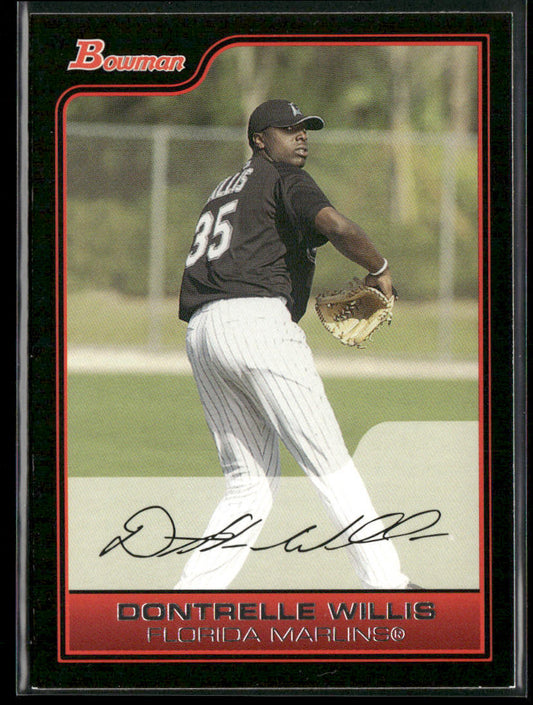 Dontrelle Willis 2006 Bowman #174 Florida Marlins