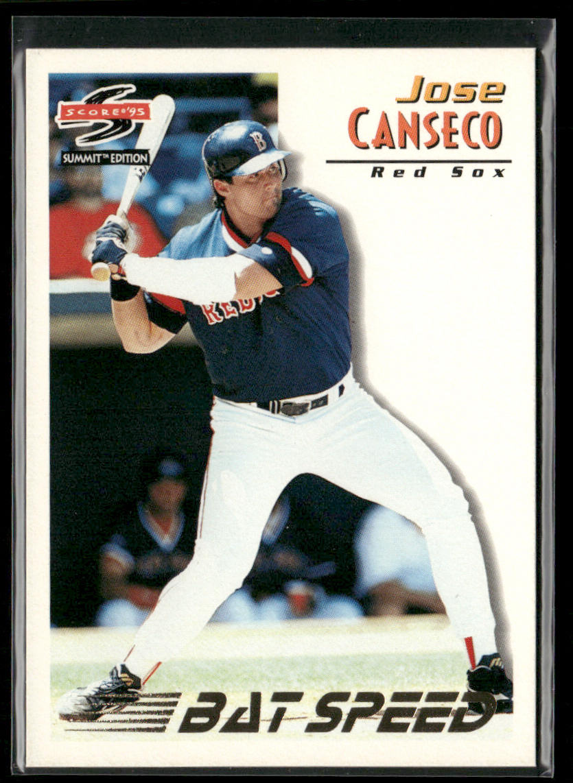 Jose Canseco 1995 Summit #185 Boston Red Sox