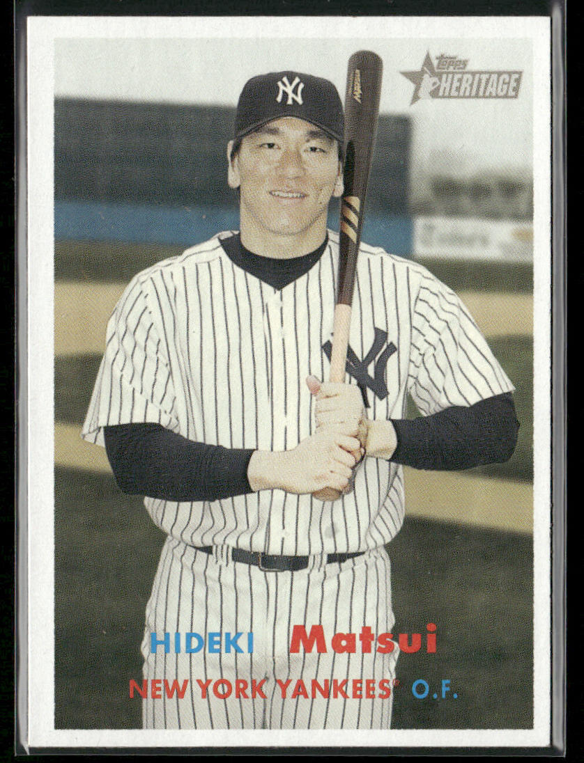 Hideki Matsui 2006 Topps Heritage #56 New York Yankees