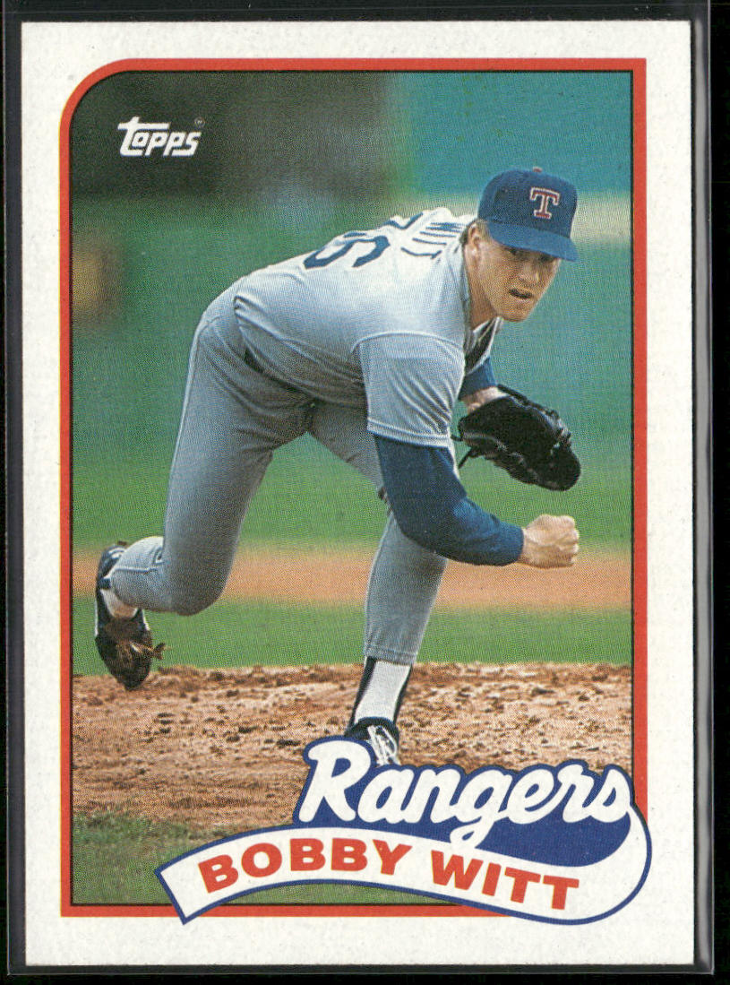 Bobby Witt 1989 Topps #548 Texas Rangers
