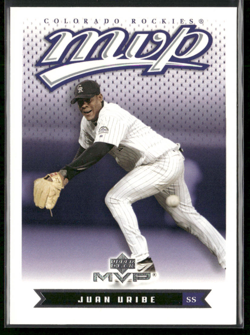 Juan Uribe 2003 Upper Deck MVP #69 Colorado Rockies