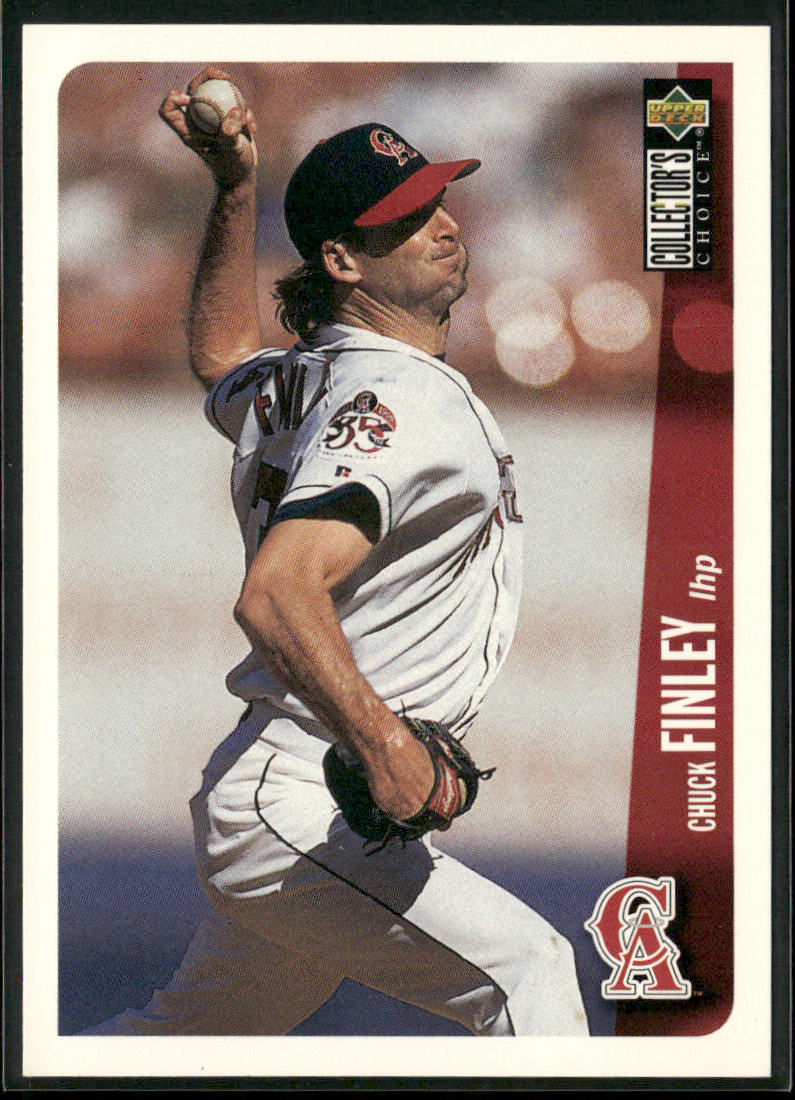 Chuck Finley 1996 Collector's Choice #485 California Angels