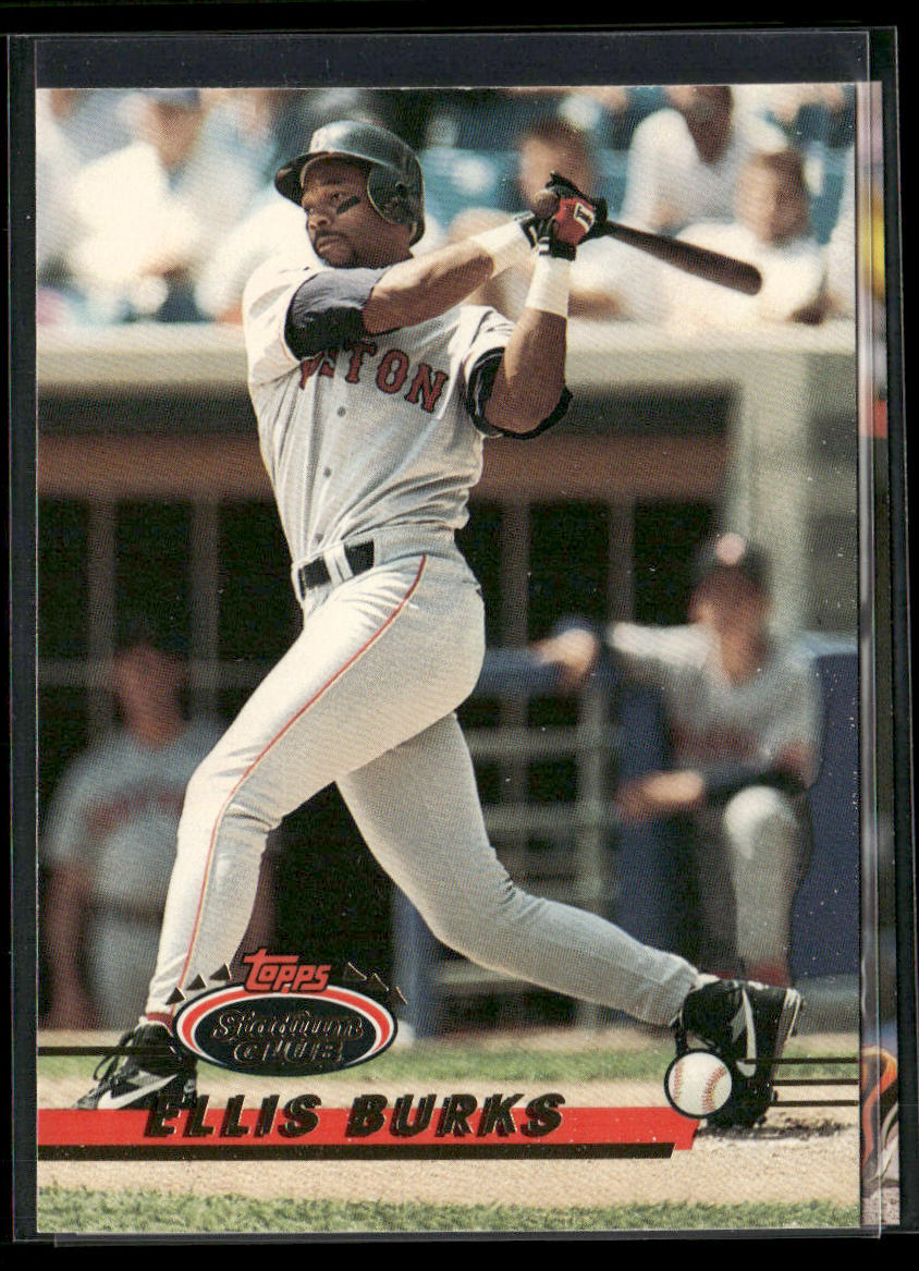 Ellis Burks 1993 Stadium Club #187 Boston Red Sox