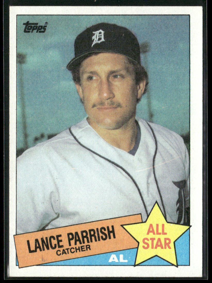 Lance Parrish 1985 Topps #708 Detroit Tigers