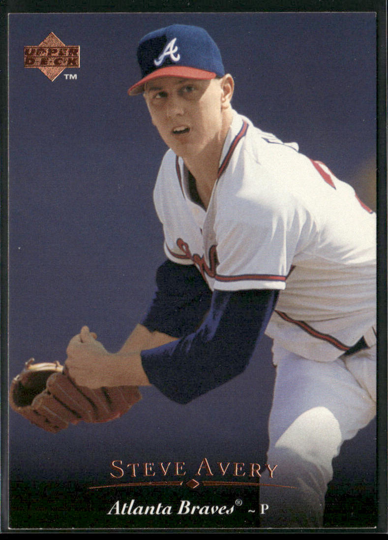Steve Avery 1995 Upper Deck #292 Atlanta Braves