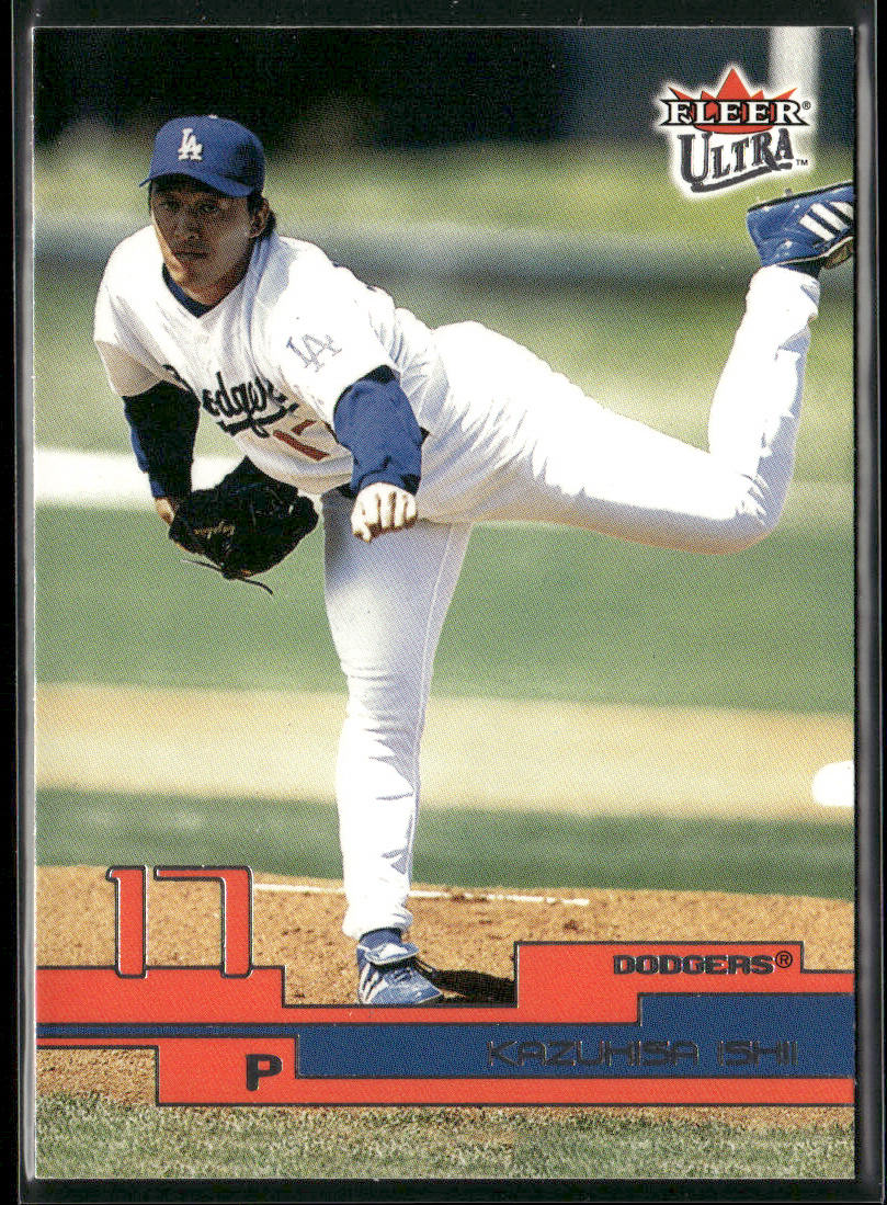 Kazuhisa Ishii 2003 Ultra #28 Los Angeles Dodgers